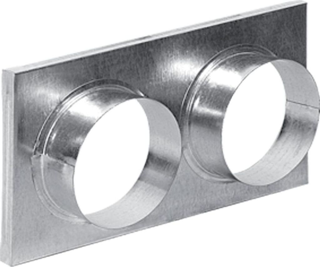 Raccordo griglia 17/49 Ø 2x125 Immagine del prodotto 