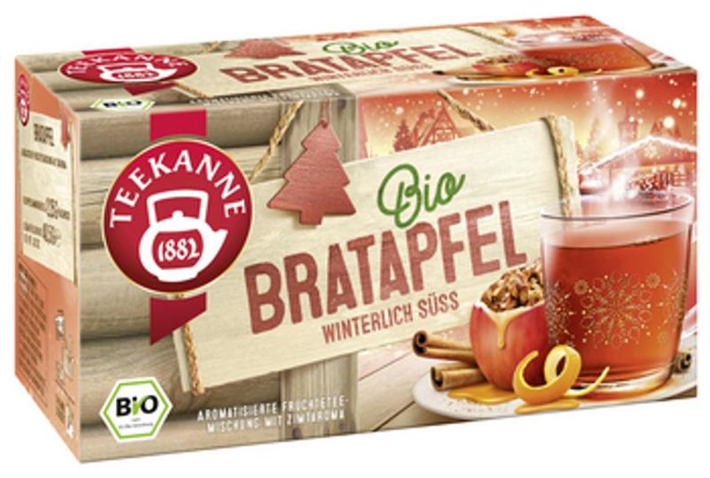 Thé aux fruits et à la cannelle 18 sachets Image du produit 