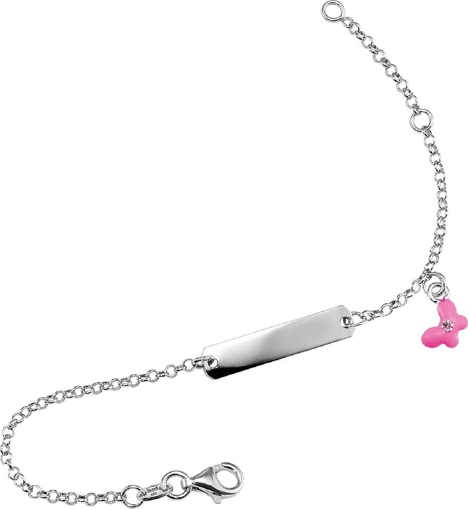 Scout Armband 925/- Sterling Silber 14+3cm weiß Kristall 160260020