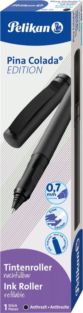 Pelikan Tintenroller Pina Colada Edition Anthrazit metallic Image du produit 