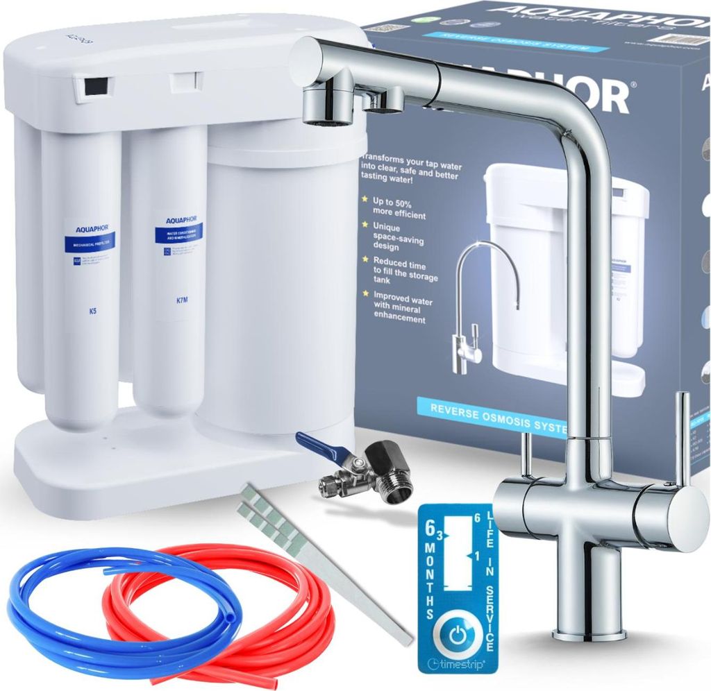 Wasserfilter Morion Ro 3-Wege Ausziehbar Chrom