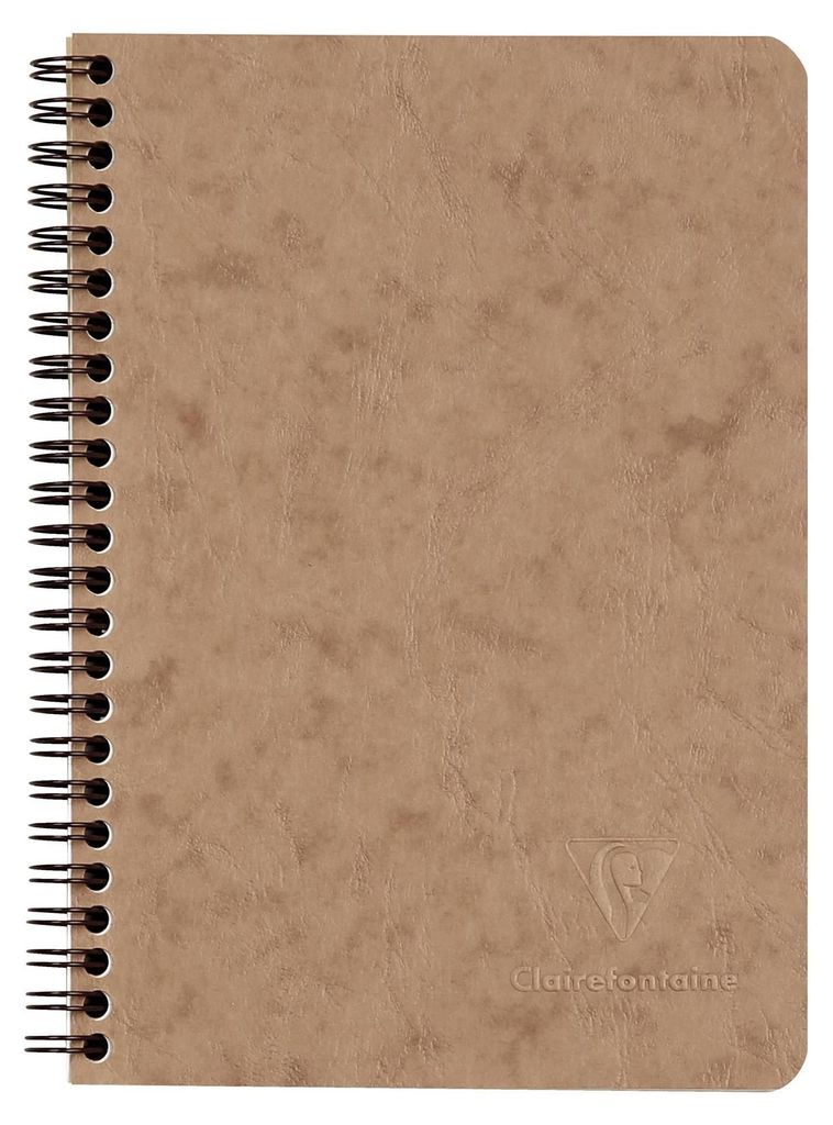 Clairefontaine Spiralbuch AgeBag A5 3T lin 60B br