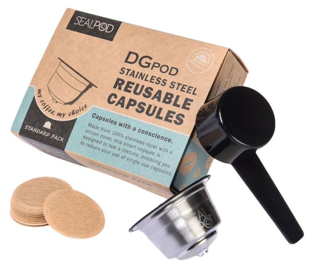 Capsules réutilisables de Sealpod compatibles avec la Image du produit 