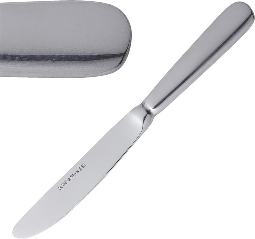 Olympia Baguette Dessertmesser (12 Stück)