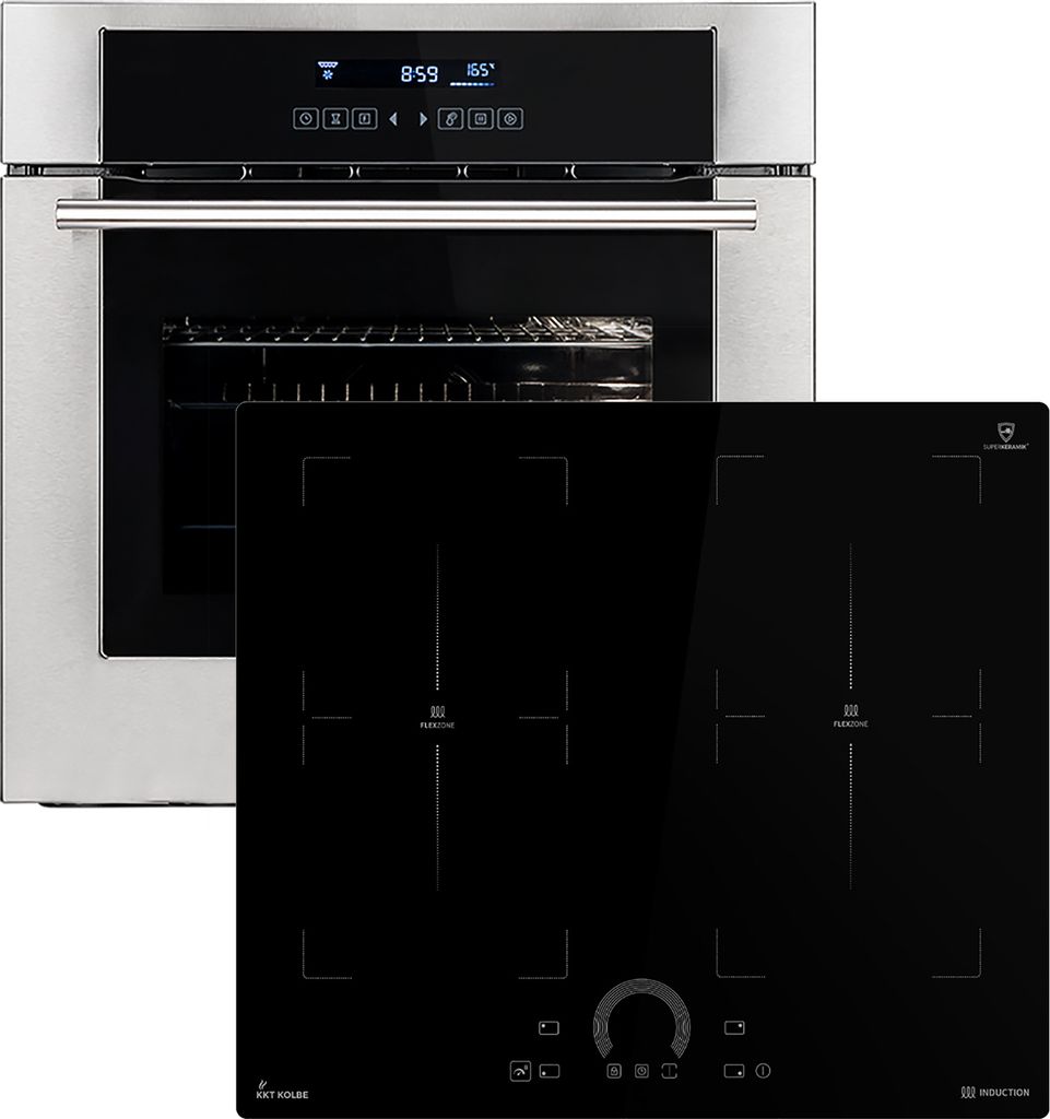 Autarkes Herdset: 60cm Einbaubackofen EB8015ED + 59cm Produktbild 