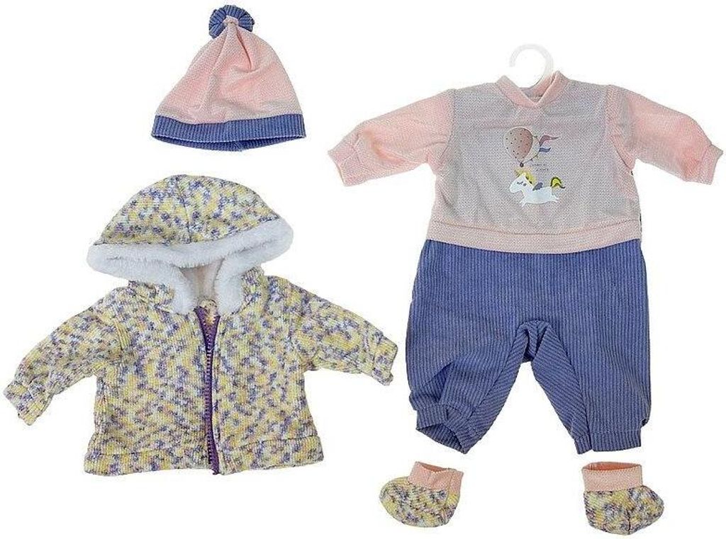 Kleidung für eine 45 cm große Babypuppe – ADAR