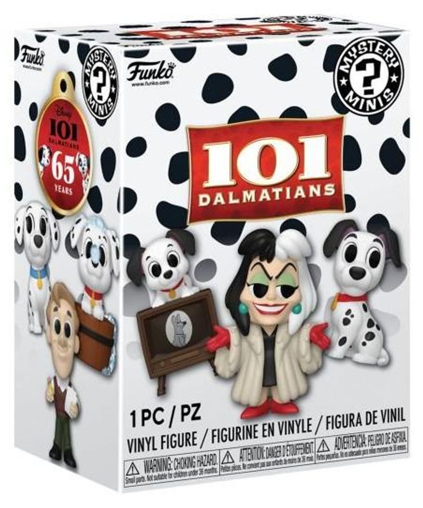 Funko POP! Mystery Minis 101 dalmatinů, 1 náhodný kus Obrázek produktu 