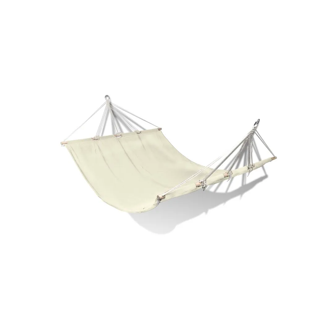 Hamac vidaXL structure robuste bois crème - Confort et design moderne - 7