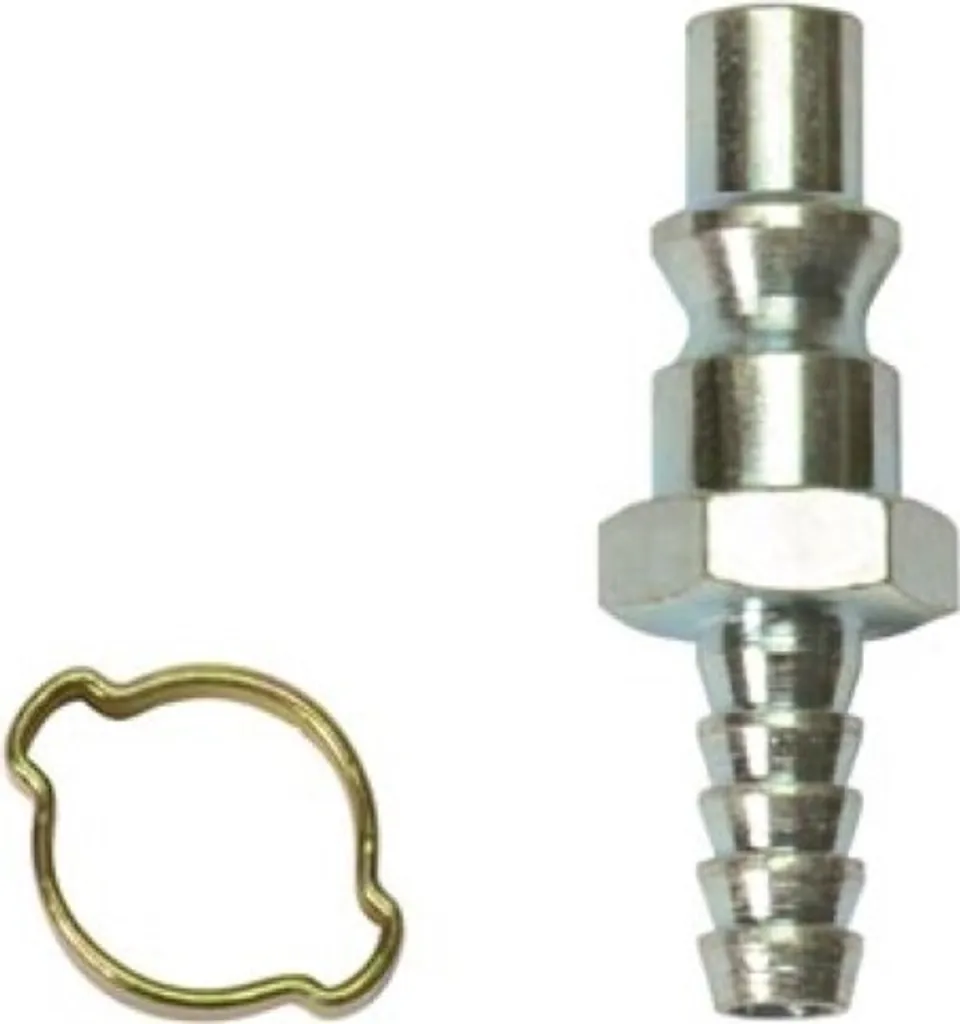 Attacco rapido Stanley da 1/4 di pollice con nipplo Orion da 7 mm, per tubo aria compressa e compressore,