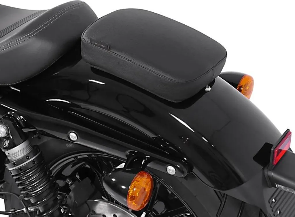 Siège passager ventouse moto sans perçage Glider noir - Protection vernis