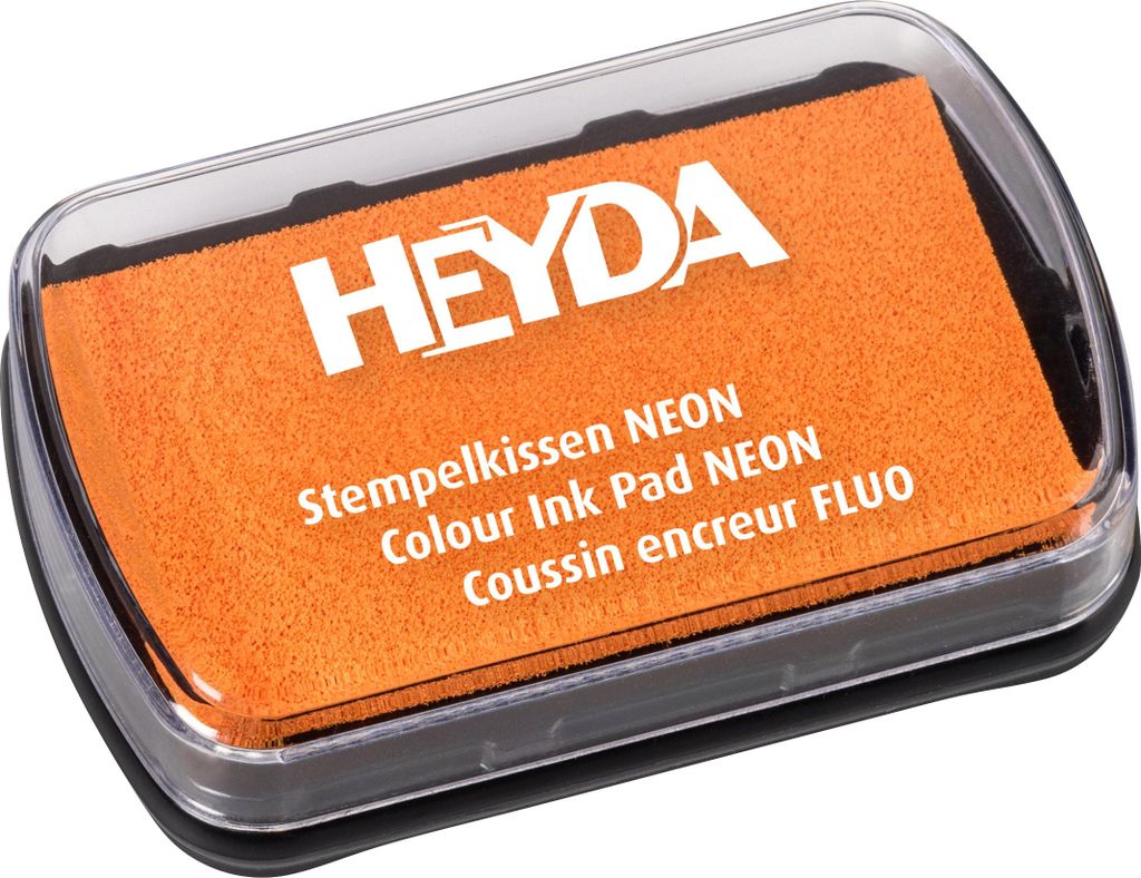 HEYDA Stempelkissen "Neon" neonorange