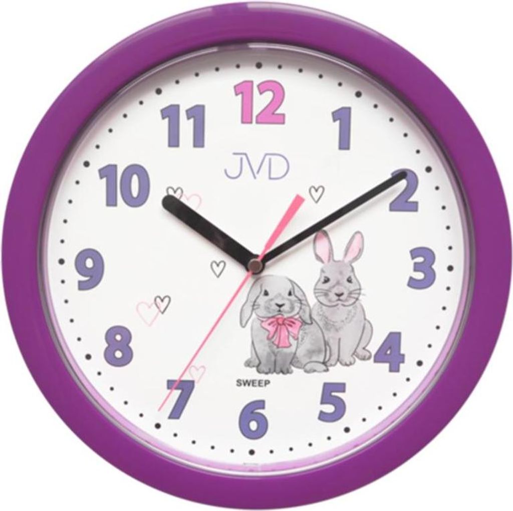 Nástenné hodiny JVD sweep HP612.D2, 25cm Obrázok produktu 