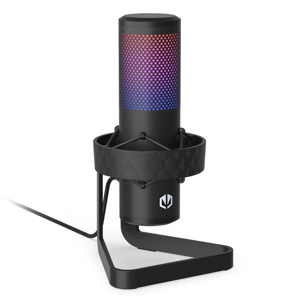 Microphone Endorfy EY1B006 AXIS Streaming Micro Gaming Noir de Table