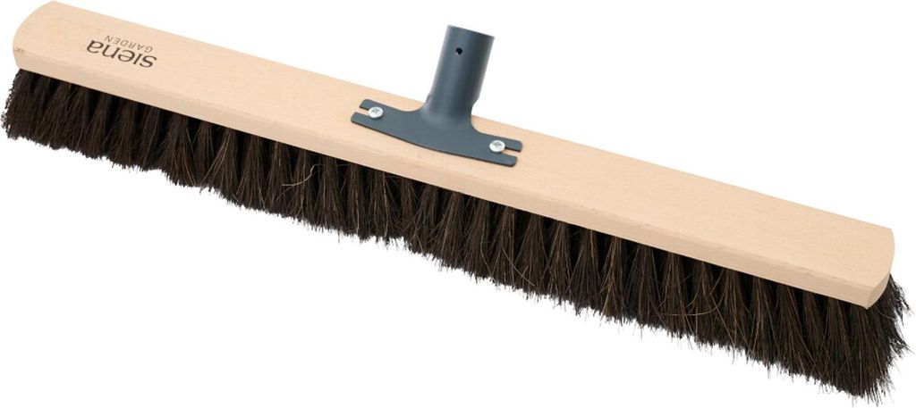 Saalbesen Arenga 50 cm ohne Stiel Metallhalter, Buche 100 %