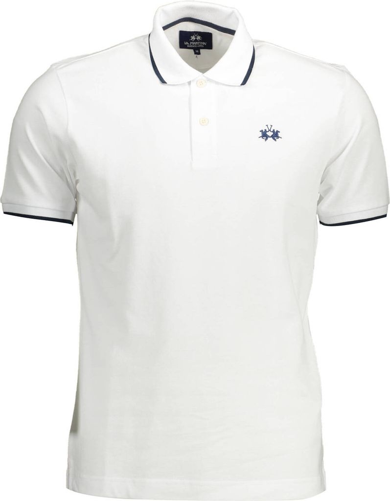 LA MARTINA Herren KURZARM-POLOSHIRT Weiß BPMP04PK031_CC5EA00_BIANCO0000 : Größe - XL Größe: XL