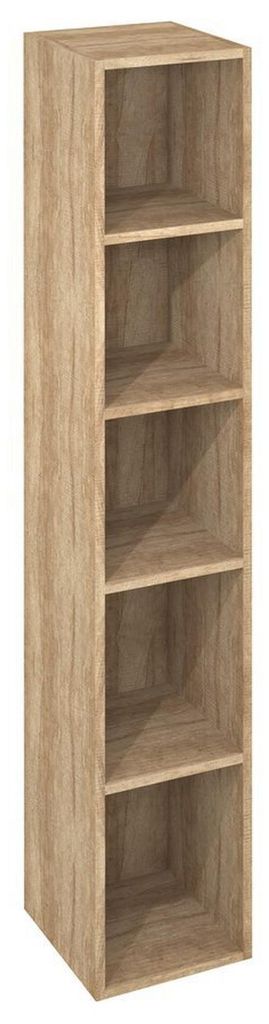 Sapho ESPACE offenes Regalschrank 30x172x32cm, Eiche Alabama