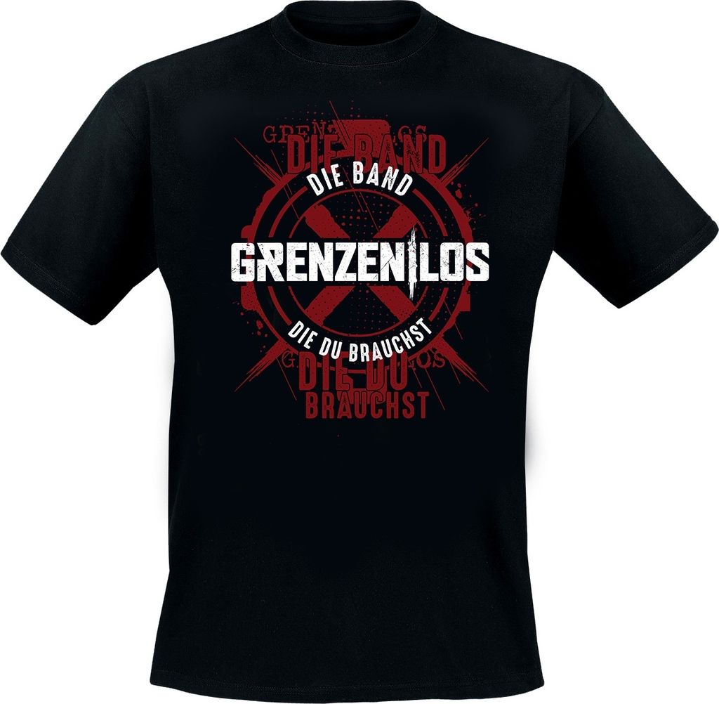 Grenzen|Los - Die Band die du brauchst, T-Shirt