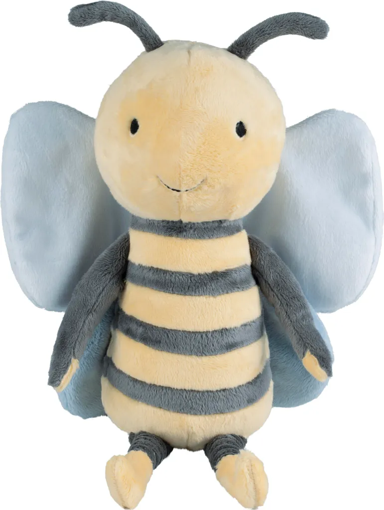 Happy Horse Abeille Benja Peluche 36cm Douceur Extrême Bleu Jaune