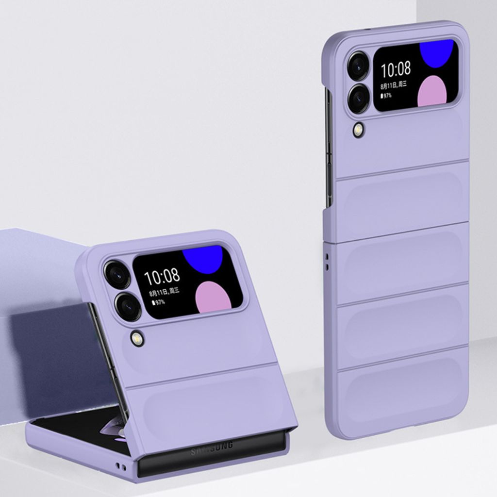 Galaxy Z Flip3 5G Hülle, Silikon Gummiert Stossfest Produktbild 