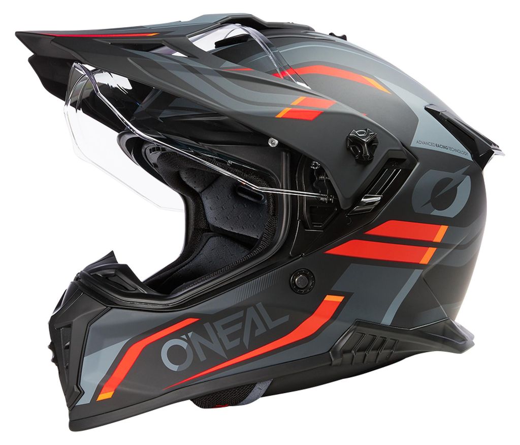 Casco O'Neal A-SRS SPIKE, nero/grigio/rosso, taglia L Immagine del prodotto 