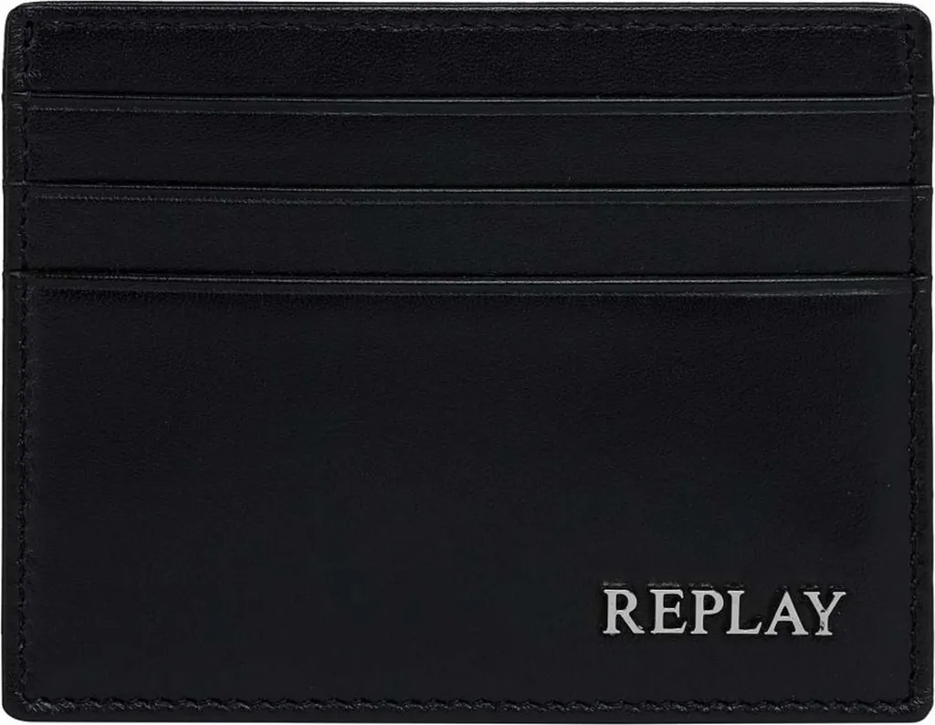 Wallet Portacarte REPLAY Nero Silver - Novità Collezione Accessori
