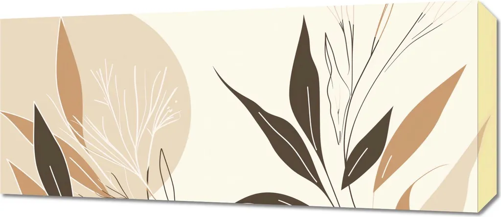 Quadro 70x30 cm Visione intricata