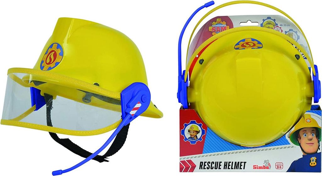 Simba Toys Megafono Sam Il Pompiere - 16 Cm Con Distorsore Vocale E Clip, Gioco Di Ruolo Per Bambini, Prodotto In Italia