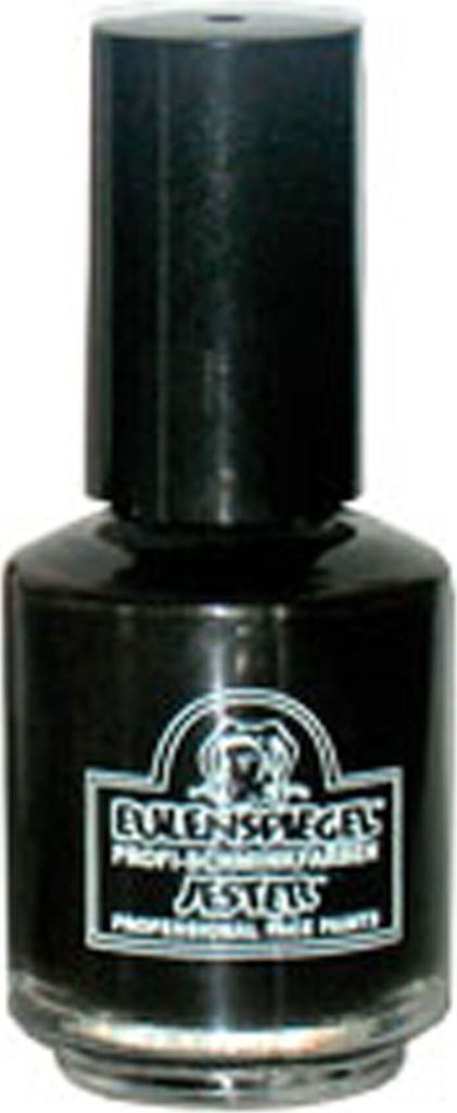 Zahnlack, schwarz,7ml in Pinselflasche