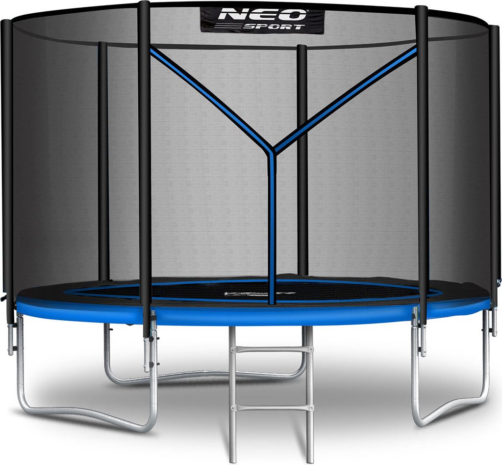 Neo-Sport 183 cm (6 Fuß) Gartentrampolin mit Außennetz und Produktbild 