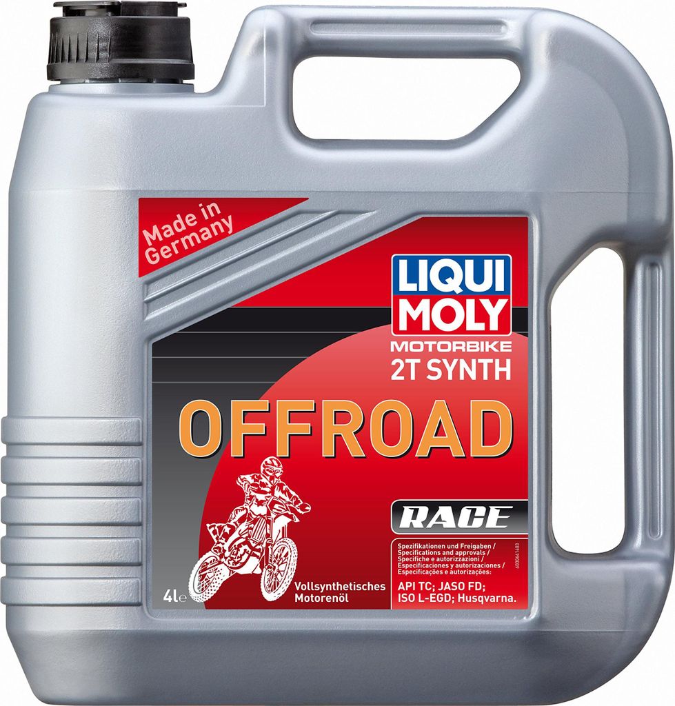 Liqui Moly Motorbike 2T Synth Offroad Race 4 Liter Kanister Produktbild 