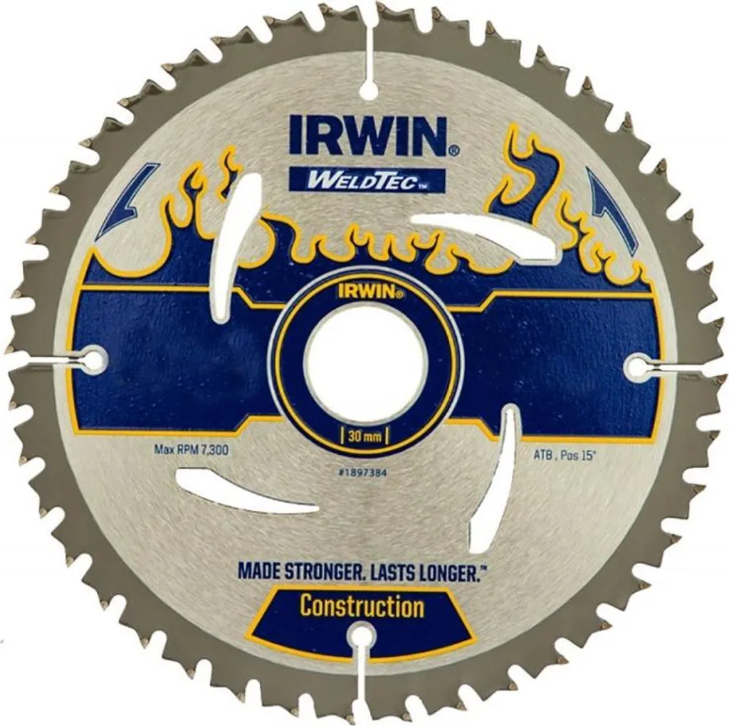 Disque de coupe bois 184 mm 40 dents alésage 30 mm pour scie circulaire