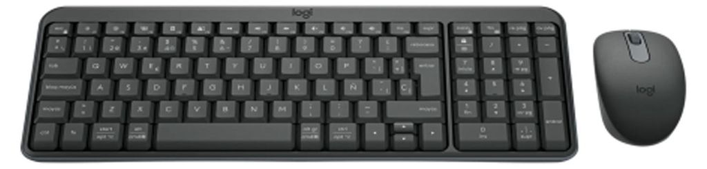 Logitech MK250 Wireless Keyboard and Mouse Graphite (DE) Image du produit 