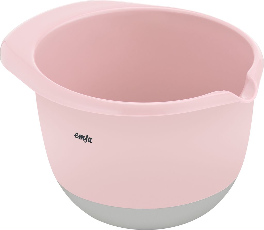 EMSA Kunststoff-Rührschüssel Prep & Bake 1,4l rosa