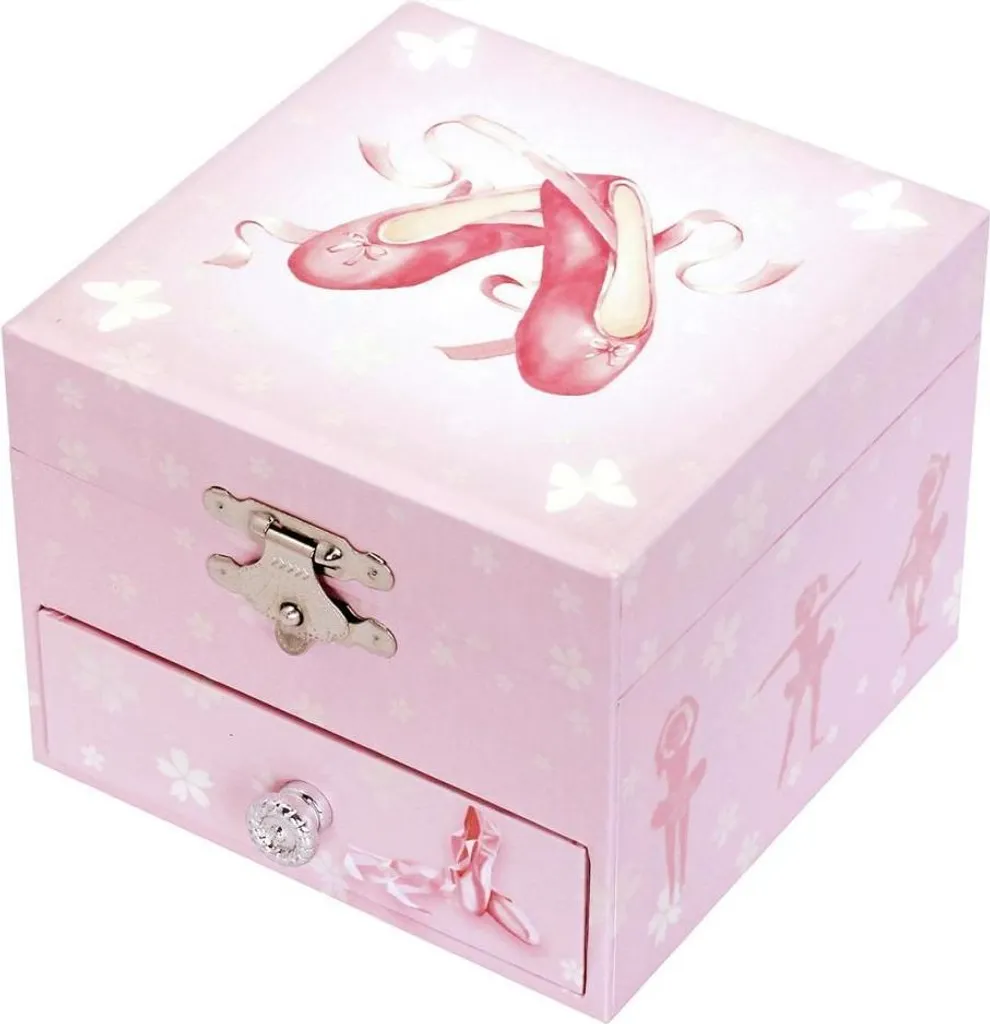 Trousselier Boîte à Musique Ballerine avec Tiroir Luminescente 11 cm
