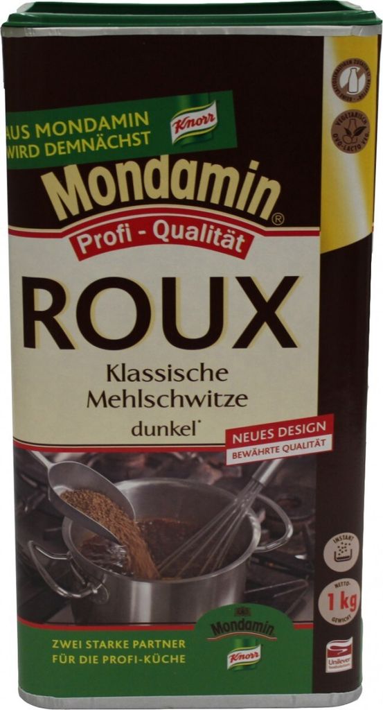 Mondamin Roux tmavá klasická zápražka 1 kg omáčky na Obrázok produktu 
