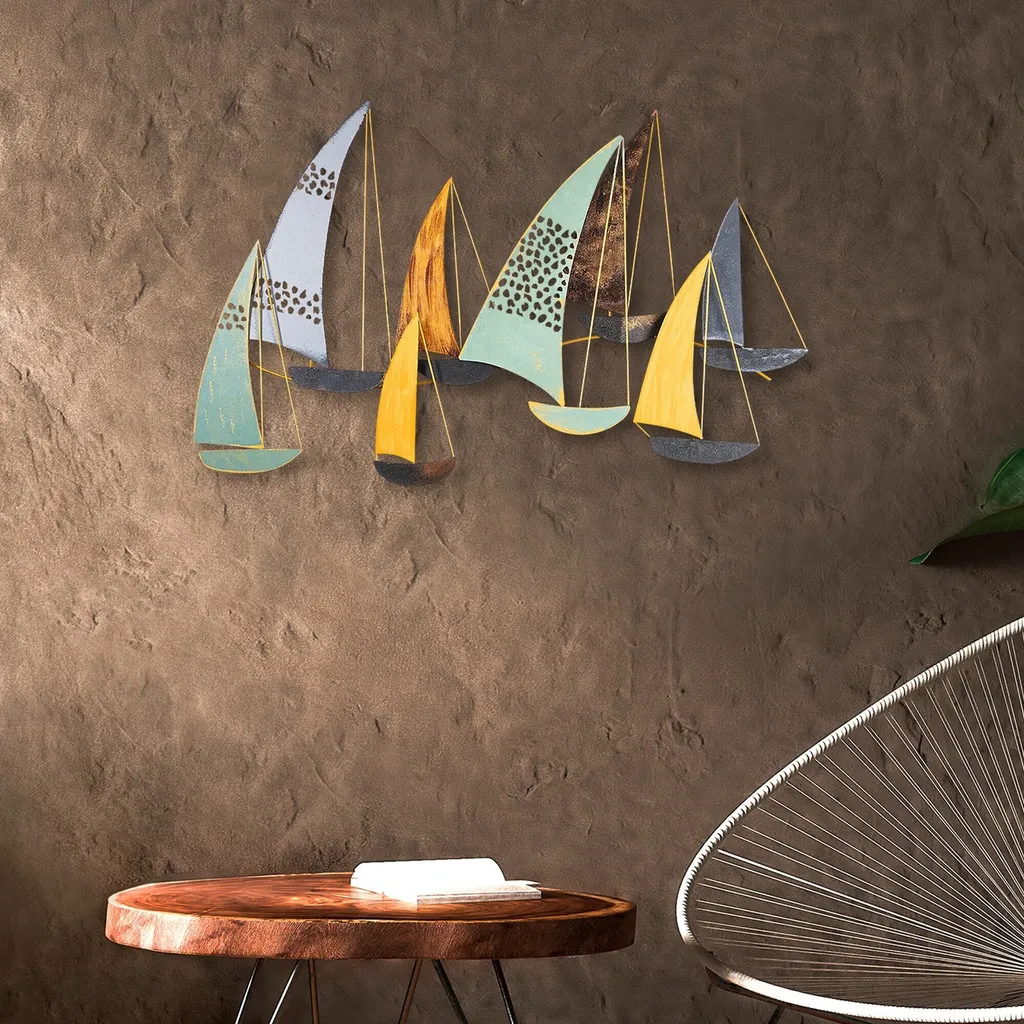 Wallity, Yavuz- DYU1113, Colorato, Altre decorazioni per la casa, 111 x 70 x 8 cm, 100% metallo
