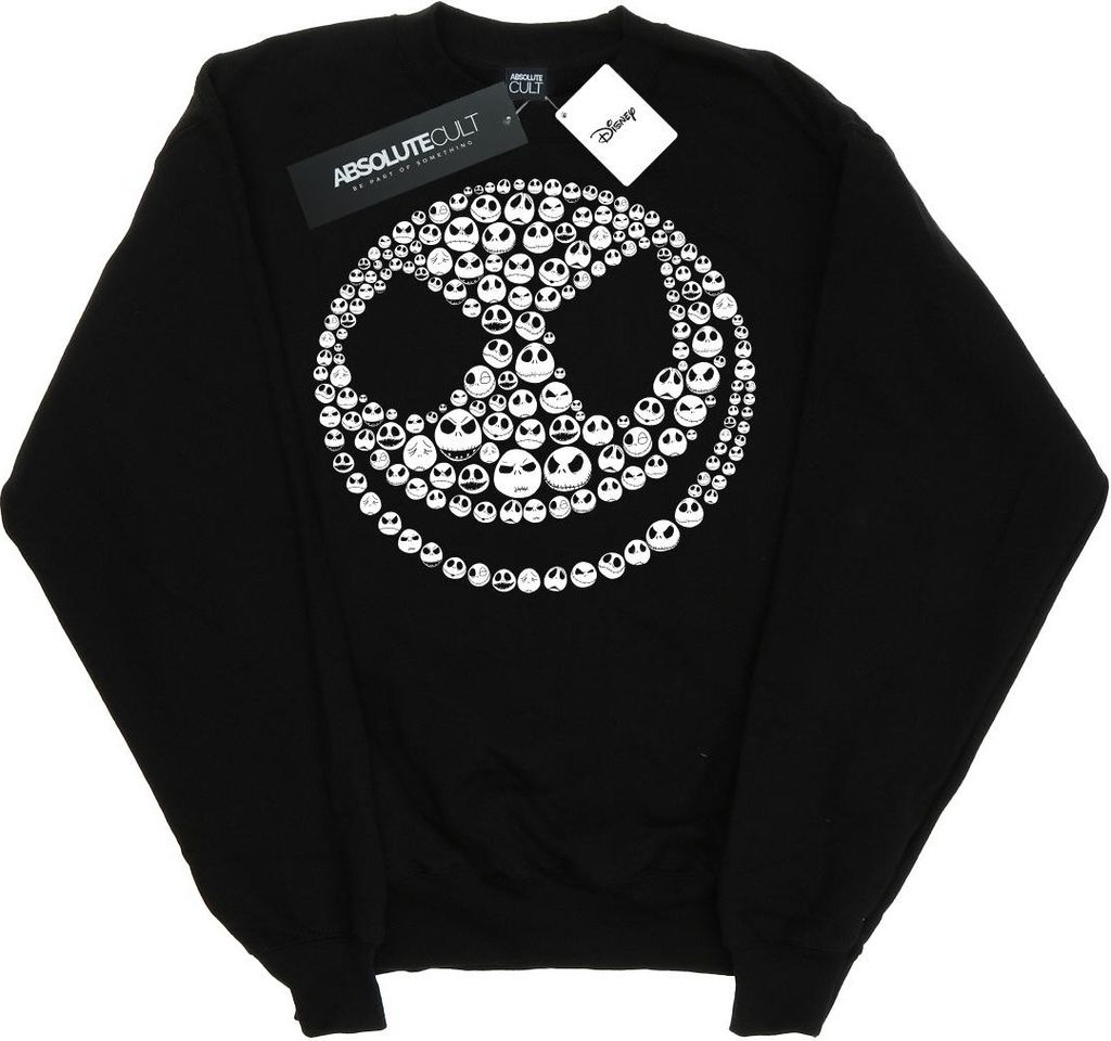 Disney - "Nightmare Before Christmas" Sweatshirt für Herren BI42575 (L) (Schwarz)