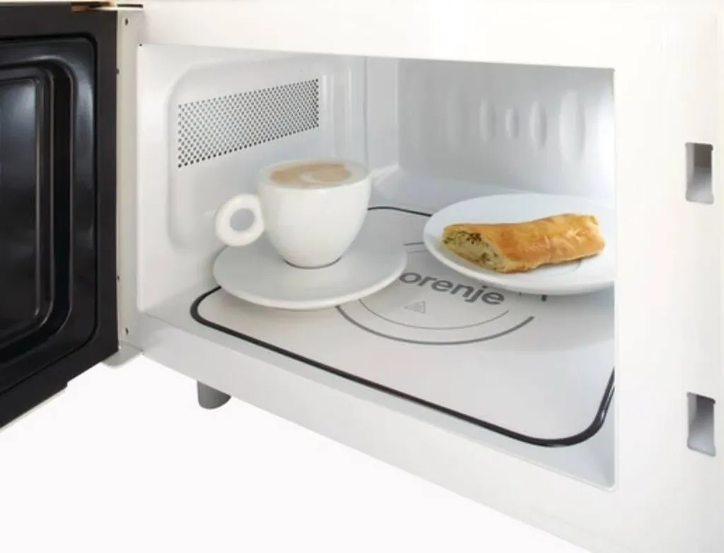 Micro-ondes pose libre vintage Gorenje compact pour cuisson homogene - 5