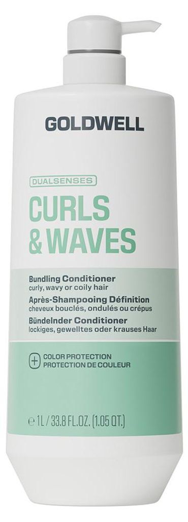 Goldwell Dualsenses Curls & Waves Bundling Conditioner Produktbild  KI-generiertes Bild