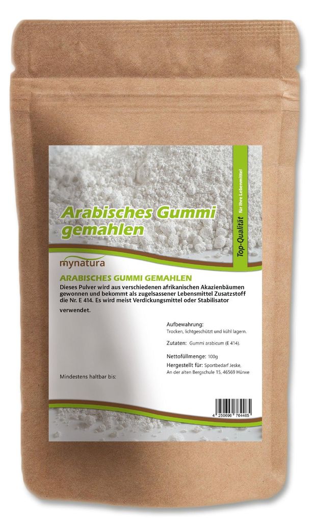 Arabisches Gummi (E 414) von mynatura - 1000g