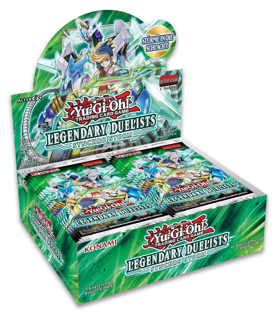 Yu-Gi-Oh! Legendary Duelists »Synchro Storm« Booster Pack Produktbild 