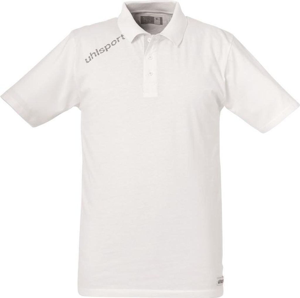 Uhlsport Essential Polo Shirt - weiß- Größe: M, 100211809