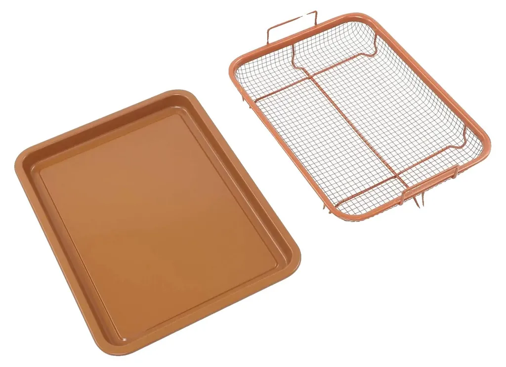 Panier à grillades polyvalent, poignées ergonomiques et laiton robuste