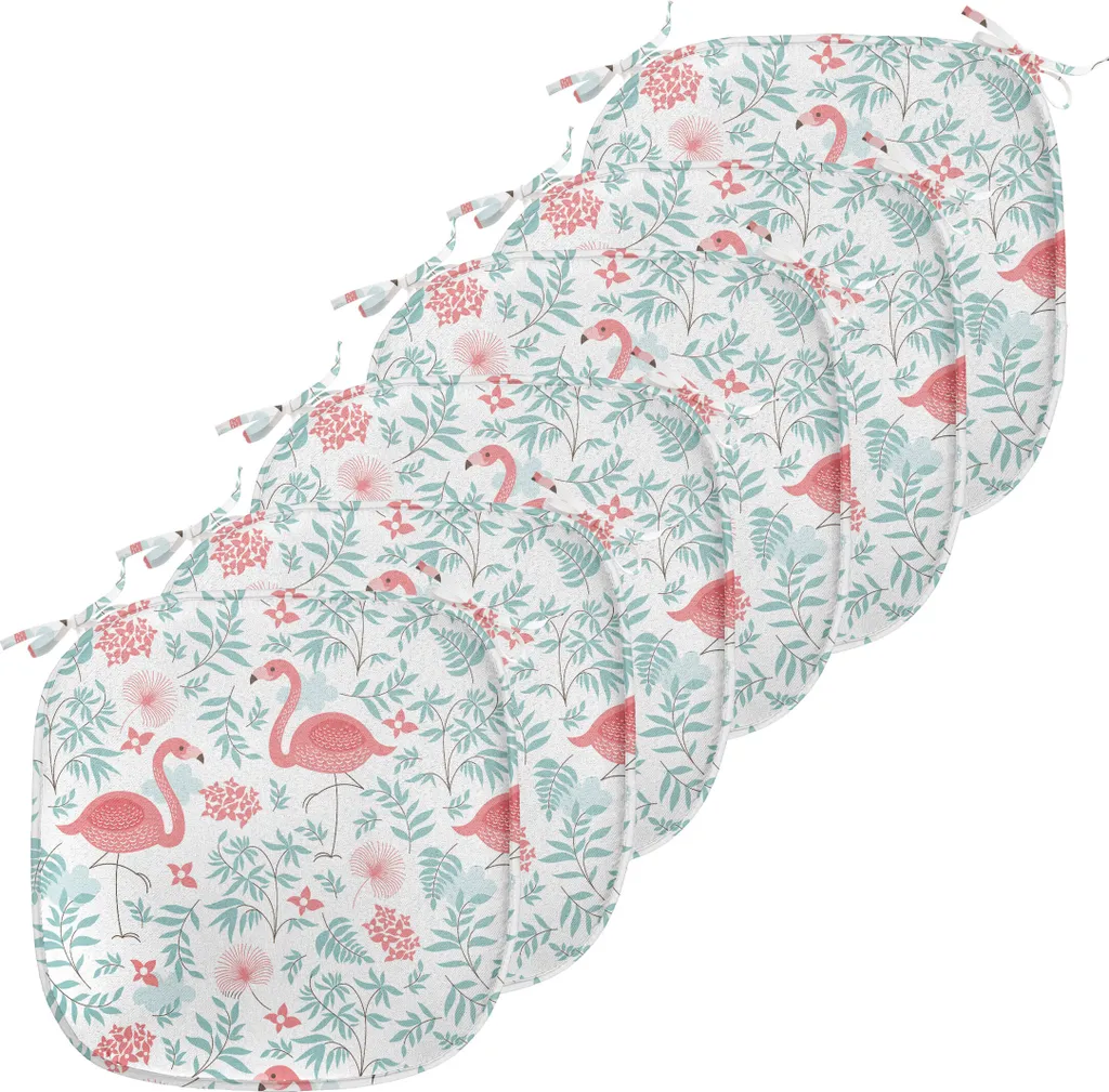 Set de 6 Coussins Décoratifs 40x40 pour Chaises de Salle à Manger