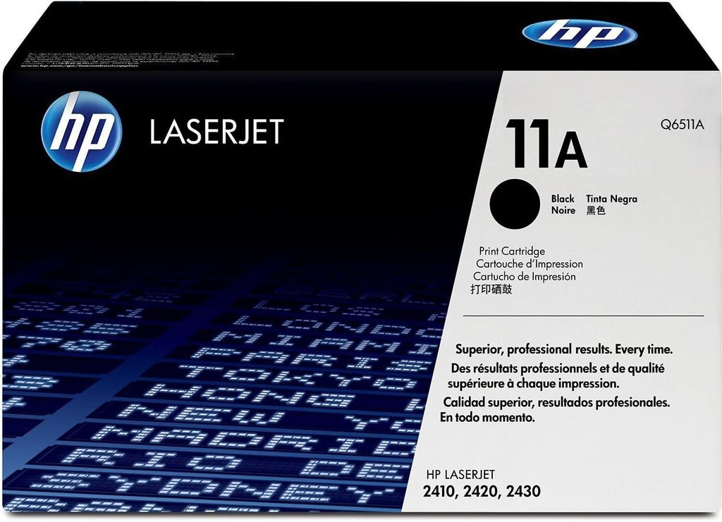 Q6511A  HP 11A Black Original LaserJet Toner Cartridge Produktbild 