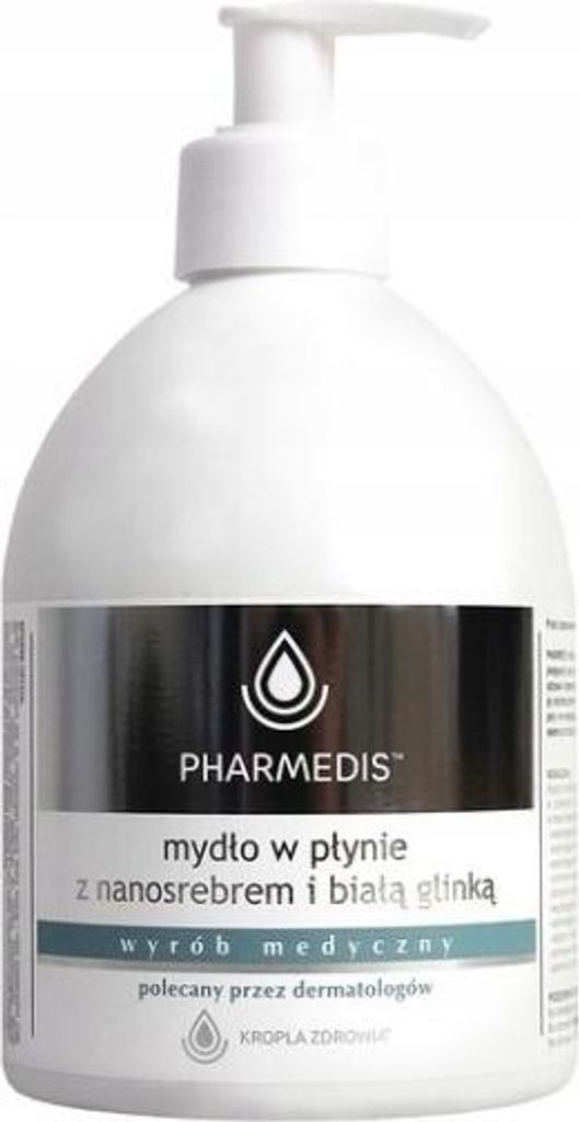 Pharmedis Seife mit Nanosilber und weißer Tonerde 500ml