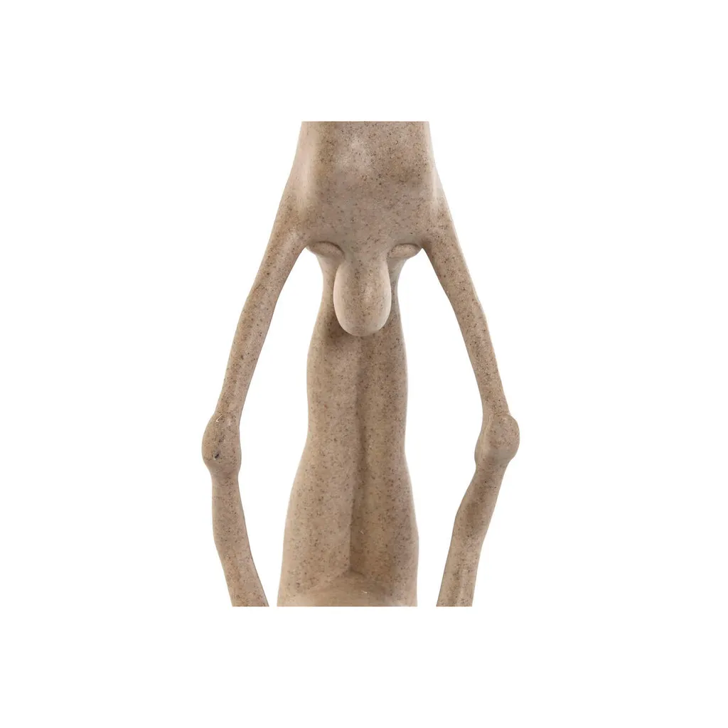 Décoration Zen Salon : Figurine de Yoga Beige Home ESPRIT pour Méditer