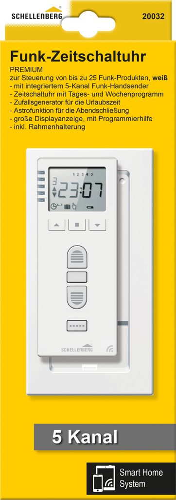 Schellenberg Funk-Zeitschaltuhr PREMIUM Produktbild 