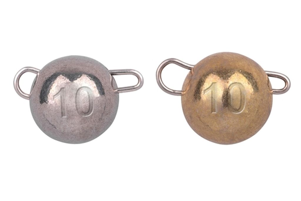 Spro Freestyle Tungsten Bottom Jig natural/goldfarben - 2 Jigköpfe, Gewicht:10g