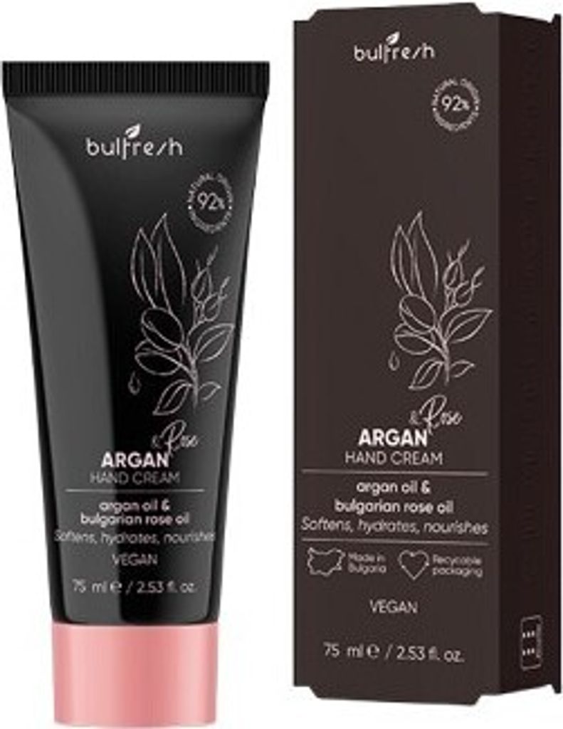 Bulfresh - Krém na ruky arganový a ružový 75 ml Obrázok produktu 